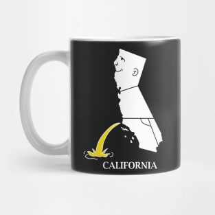 A funny map of California Mug